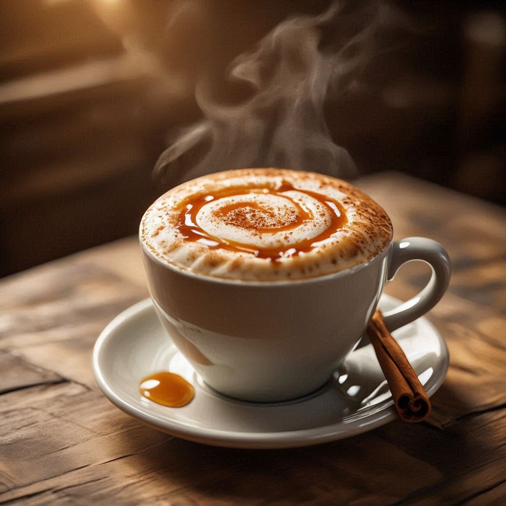 Caramel Cinnamon Latte