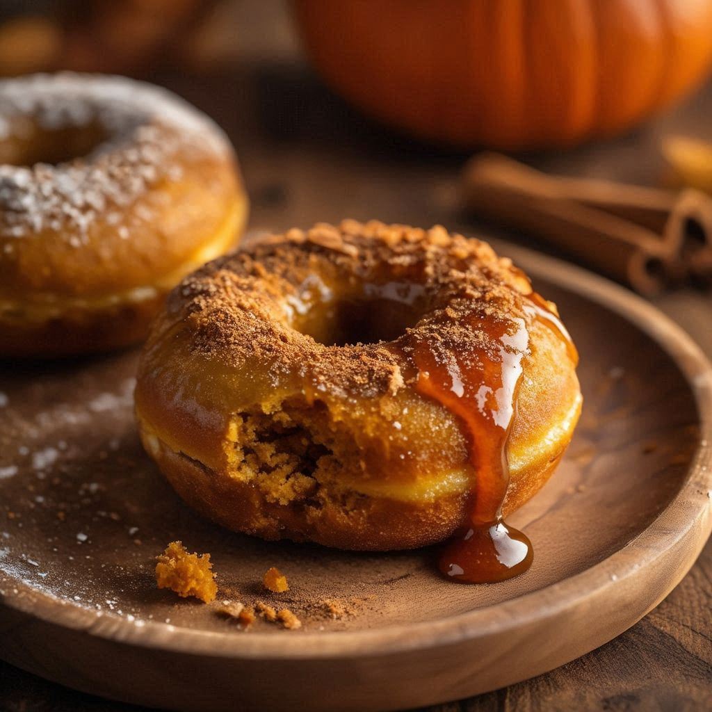 Bourbon Pumpkin Donut