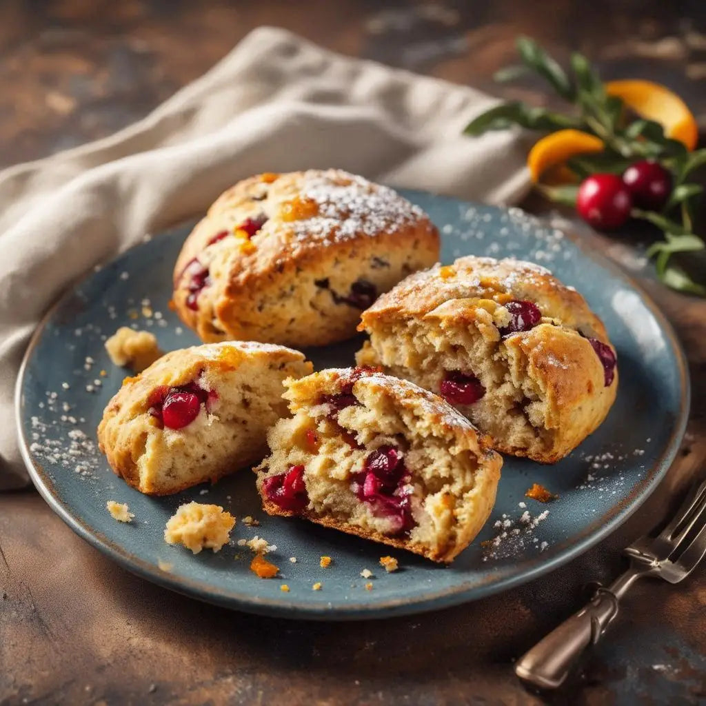 Cranberry Orange Scones