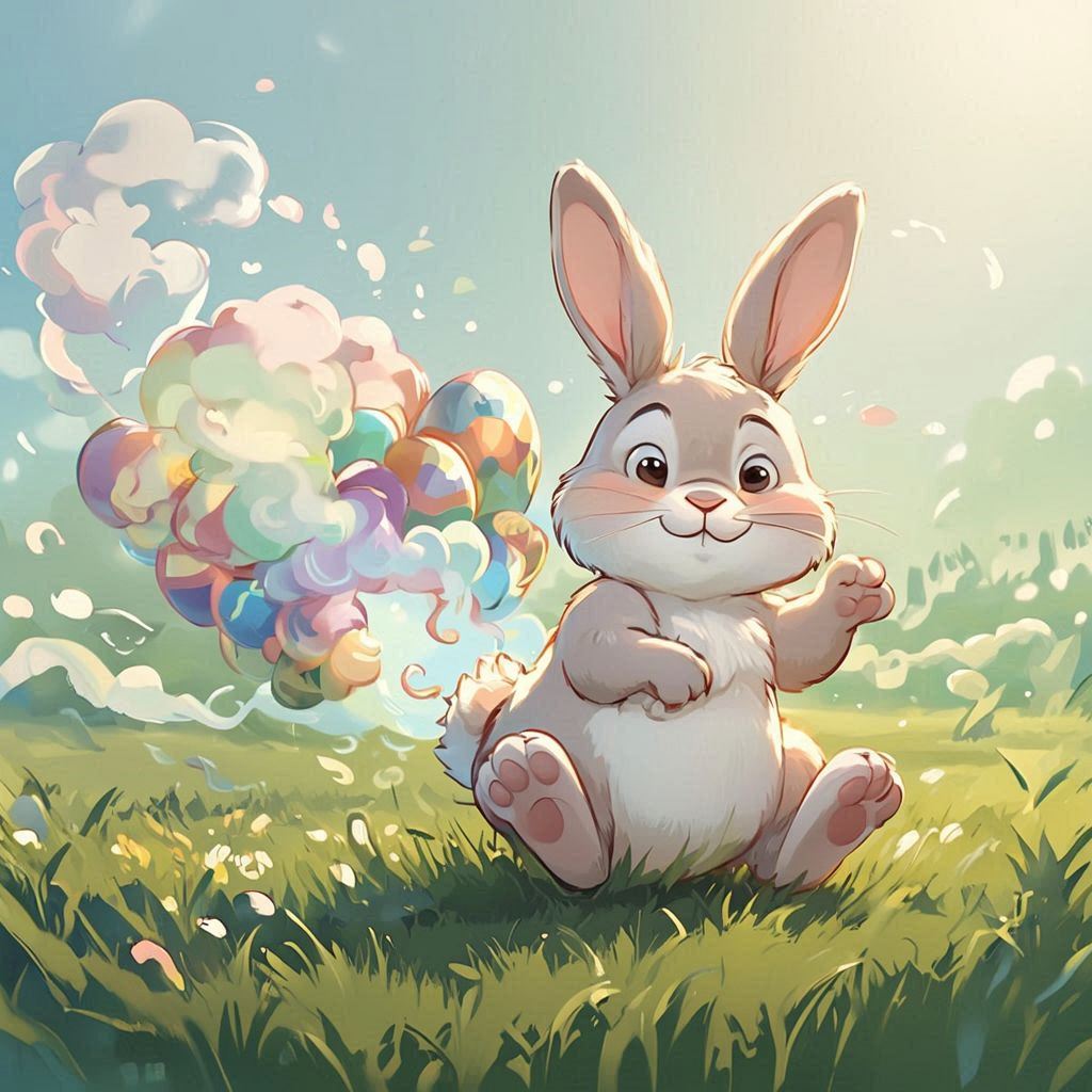 WM Easter Bunny Farts