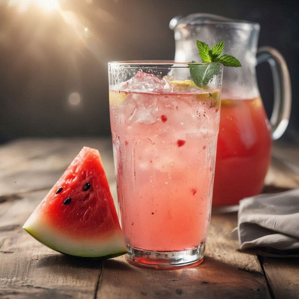 Pink Watermelon Lemonade