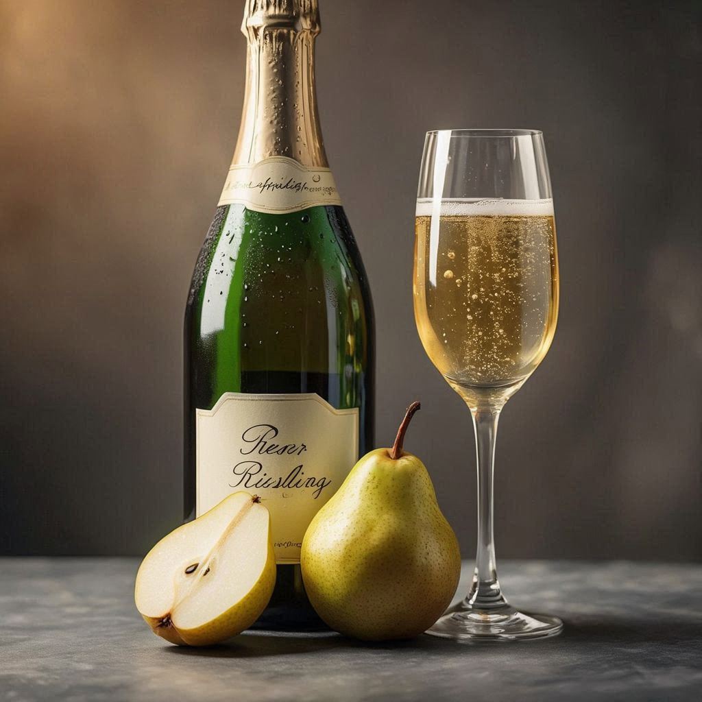 WM Sparkling Pear Reisling
