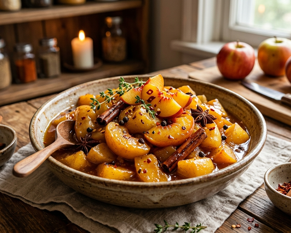 WM Spicy Apples and Peaches